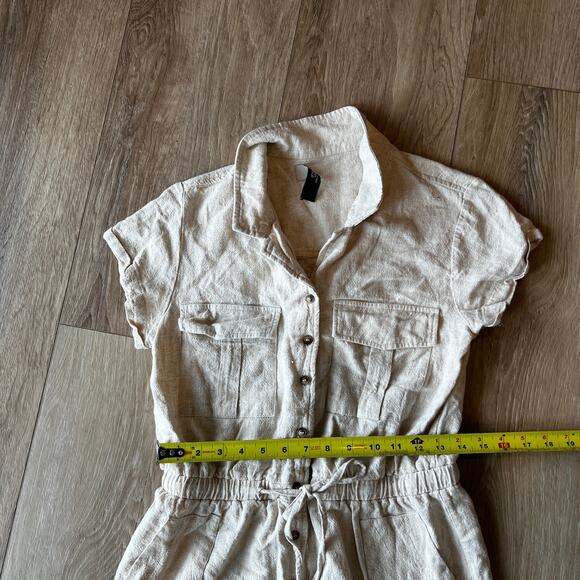 THREAD & SUPPLY Women's Short Sleeves Shirt Dress - Picture 5 of 7